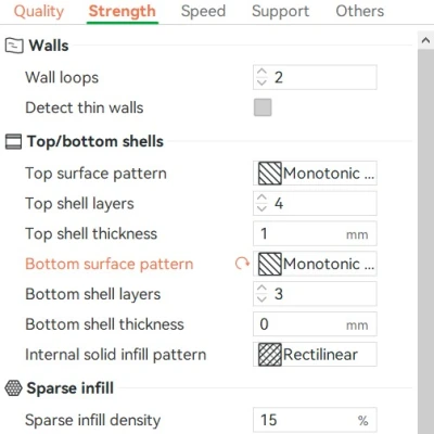Mẫu thử PLA Matte Overture