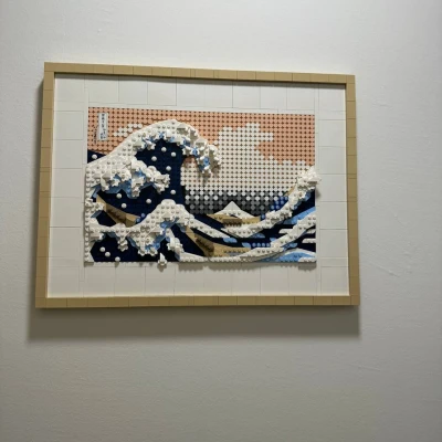 Giá Treo Lego Art Great Wave Bằng 1 Ốc Vít
