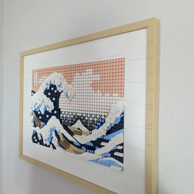 Giá treo tường Lego The Great Wave