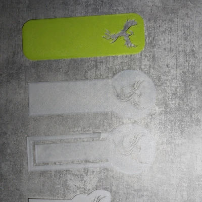 Bookmark Hình Phượng Hoàng (Phoenix Bookmark)