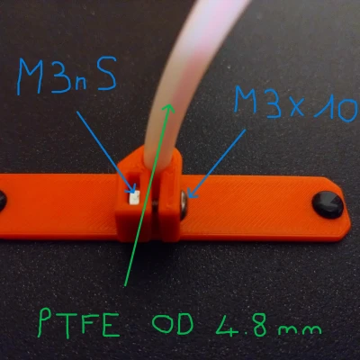Original Prusa Enclosure - Hướng dẫn dây tóc trên với PTFE OD 4.8mm 1/8″ x 3/16″