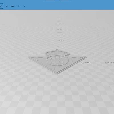 Móc Khóa Logo Real Betis Balompié