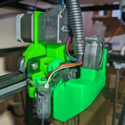 Mod Truyền Động Trực Tiếp Blokhead BMG và E3D V6 cho Ender 5+ (Plus)