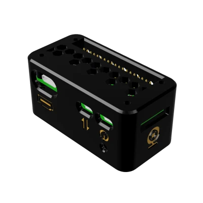 Vỏ Case cho Raspberry Pi Zero 2 W + LM2596 DC-DC All-in-One