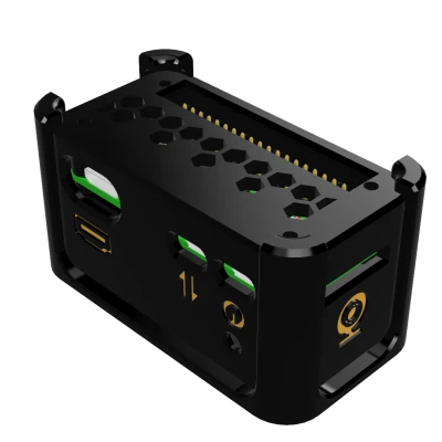 Vỏ Case cho Raspberry Pi Zero 2 W + LM2596 DC-DC All-in-One