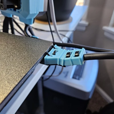 Giá đỡ cáp bàn nhiệt SV06 cho quạt 5015 của @ScatteredCollectable