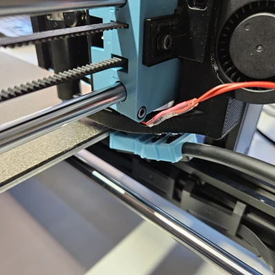 Giá đỡ cáp bàn nhiệt SV06 cho quạt 5015 của @ScatteredCollectable