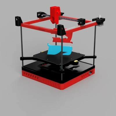 Máy in 3D Queen: Máy in CoreXY Nhanh và Đơn giản