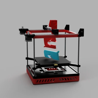 Máy in 3D Queen: Máy in CoreXY Nhanh và Đơn giản