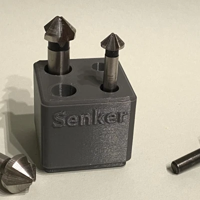 Hộp Gridfinity cho Mũi Khoét Lỗ