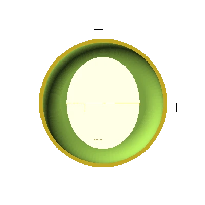 Phần Mắt Fursuit Trống Hình Tròn hoặc Oval Tùy Chỉnh