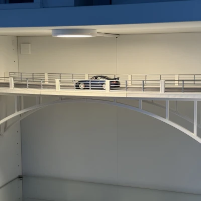 Cầu Vòm Làm Kệ Trưng Bày Mô Hình Tỷ Lệ 1:43 (Vừa Vặn Tủ IKEA Besta)