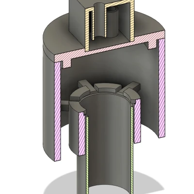 Bộ Giảm Thanh Tràn Hồ Cá Cho Ống 25mm