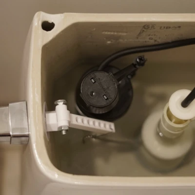 Cần gạt nhấn nút xả bồn cầu Mansfield Model 48 mạ Crom thay thế