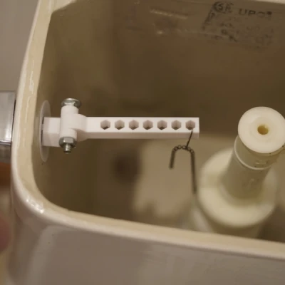 Cần gạt nhấn nút xả bồn cầu Mansfield Model 48 mạ Crom thay thế