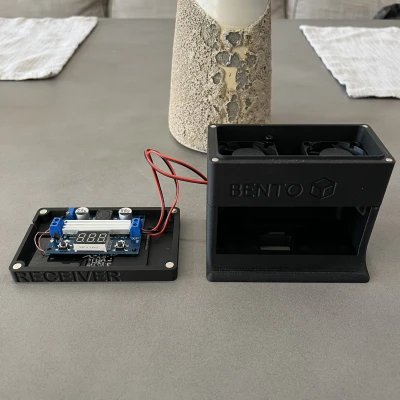 Hộp lọc khí Bambu Lab Bento Box Nguồn không dây cho X1C / P1P