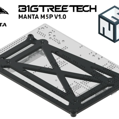 Khung Gắn Main BigTreeTech Manta M5P - Cho Ender 3 NG