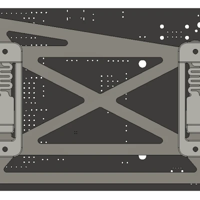 Khung Gắn Main BigTreeTech Manta M5P - Cho Ender 3 NG