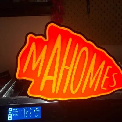 Đèn Sân Arrowhead Patrick Mahomes