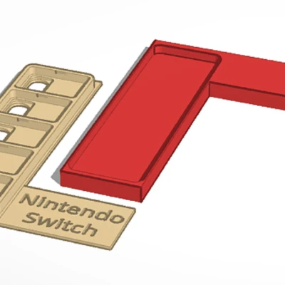 Hộp đựng thẻ game Nintendo Switch hình chữ L