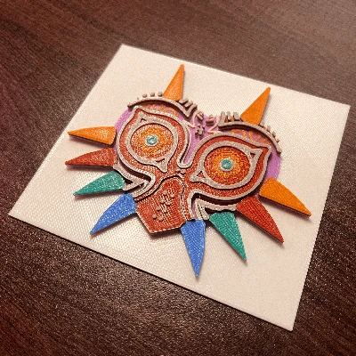 Tranh 2D Mặt Nạ Majora