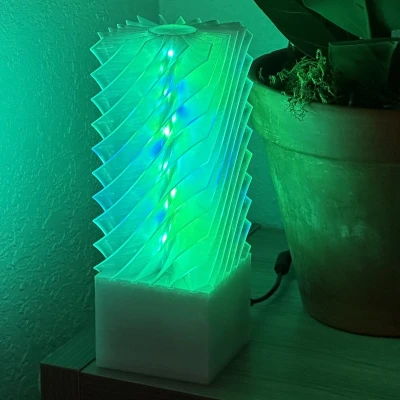 Đèn LED Vuông Xoắn Ốc