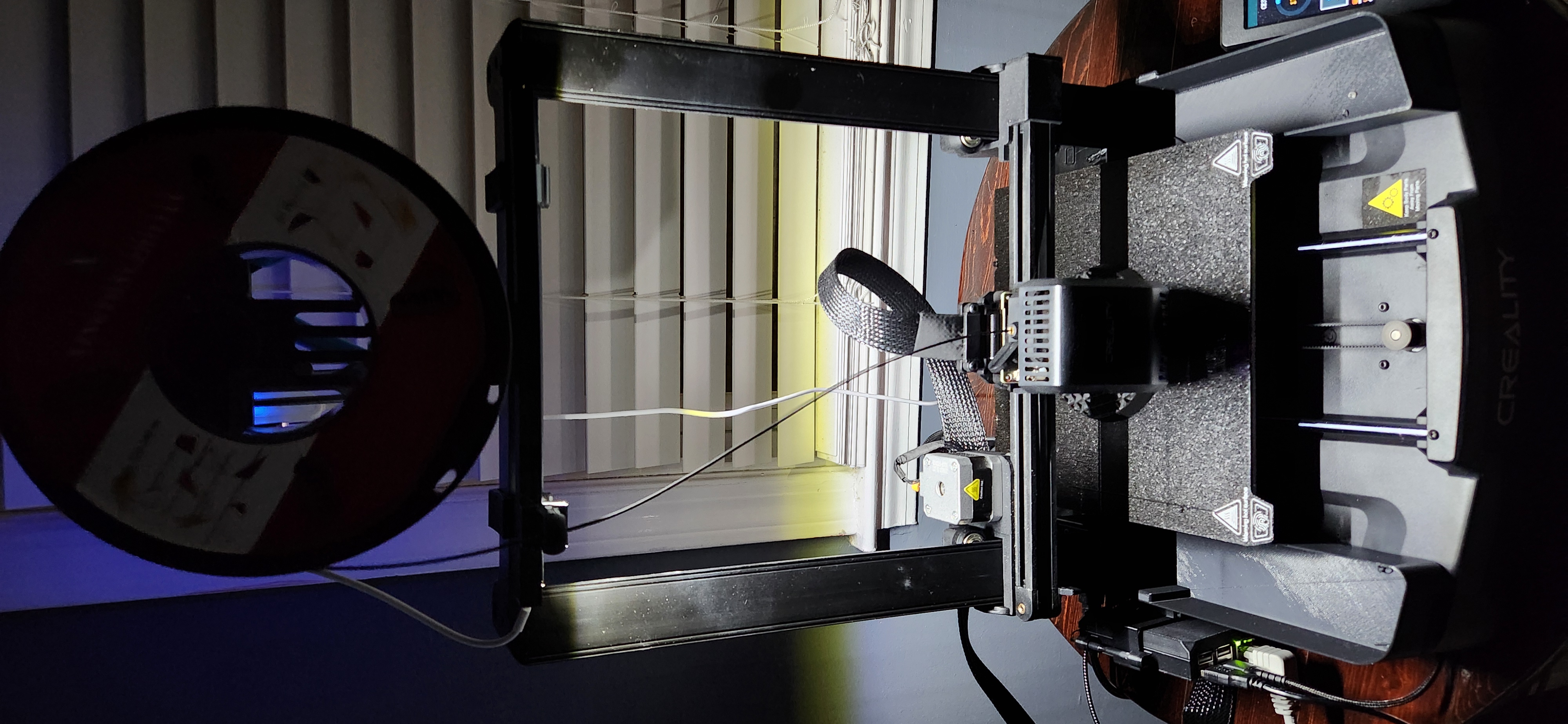 Thanh Đèn LED Cho Ender 3 V3 SE Có Kèm Ống Dẫn Dây Tóc Tùy Chọn