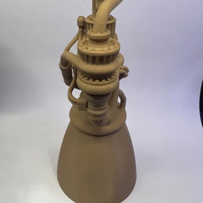 Mô hình Động cơ Raptor SpaceX