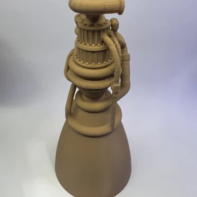 Mô hình Động cơ Raptor SpaceX