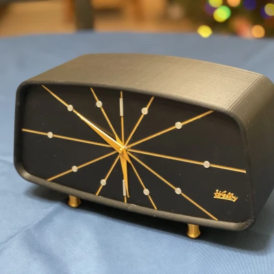 Đồng Hồ Treo Tường Welby Phong Cách Trung Niên - Mặt Đơn Giản Remix MMU/AMS