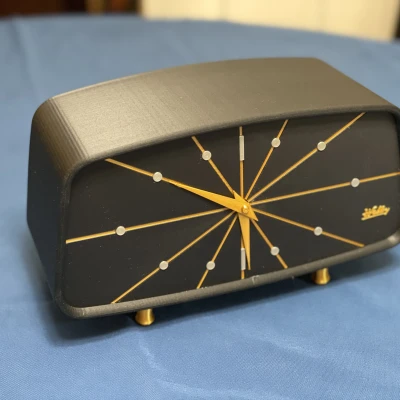 Đồng Hồ Treo Tường Welby Phong Cách Trung Niên - Mặt Đơn Giản Remix MMU/AMS