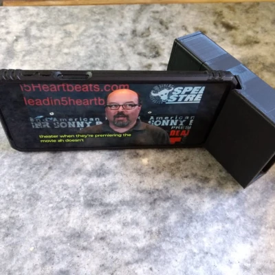 Chân đế điện thoại kiêm loa khuếch đại âm thanh (ngang/dọc)