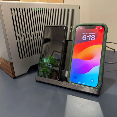 Khay Sạc Kép Điện Thoại