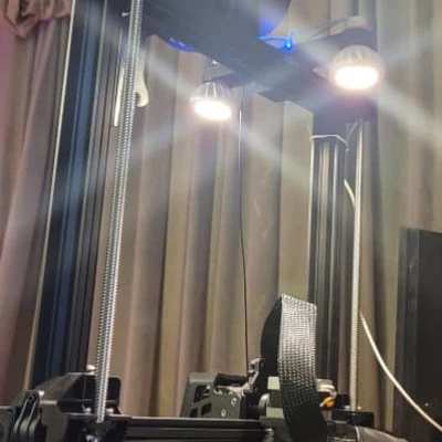 Giá đỡ đèn đôi và dẫn Filament cho Ender3 V3SE, V24