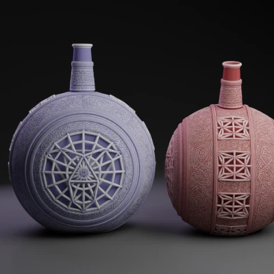 Chai Đựng Thuốc Ma Thuật