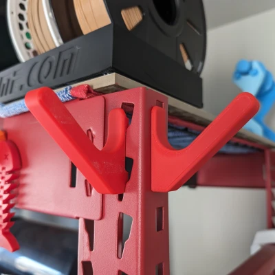 Móc Treo Cho Kệ Nặng Đỏ Của Home Depot