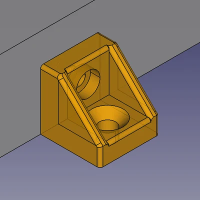 Giá đỡ gắn bộ nguồn Meanwell RSP-320 (Treo trần) cho vít gỗ M5 (cấy chìm)