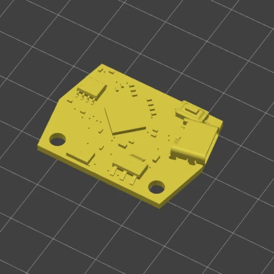 File STL KUSBA V2 USB Accelerometer - Dành cho Klipper