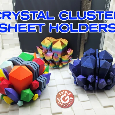 Giá Đỡ Khay In Hình Chùm Pha Lê - Không Cần Support