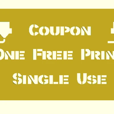 Bảng/Phiếu Giảm Giá Tùy Chỉnh Bằng OpenSCAD