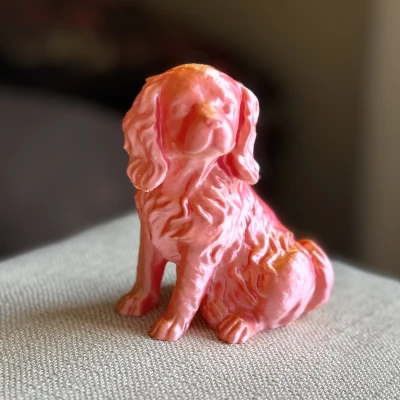 Mô Hình Chó Ngồi (Quét bằng Photogrammetry)