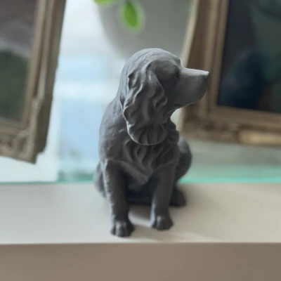 Mô Hình Chó Ngồi (Quét bằng Photogrammetry)