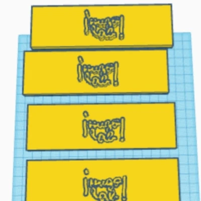 Móc khóa Animo a Hugo lab 3D 2