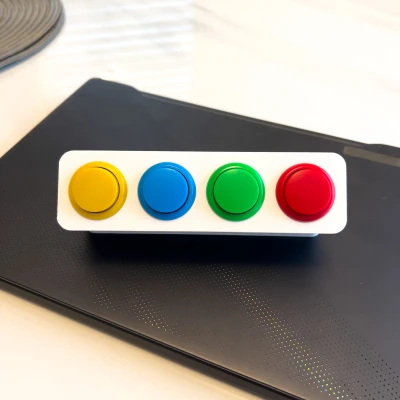 Bàn Phím Macro Nút Arcade 4 Nút