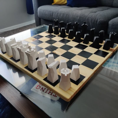 Bộ quân cờ vua hiện đại