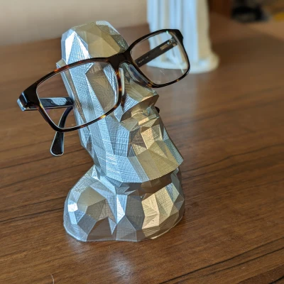 Đế Kính Moai Phiên Bản Low-Poly