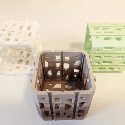 Hệ Thống Tổ Chức Module Họa Tiết Voronoi