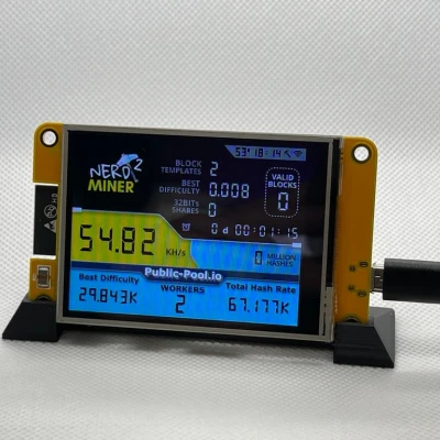 Chân đế Nerdminer ESP32-2432S028