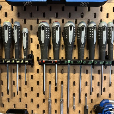 Holder Đựng Tua Vít Dẹp Bahco Cho Pegboard IKEA Skadis