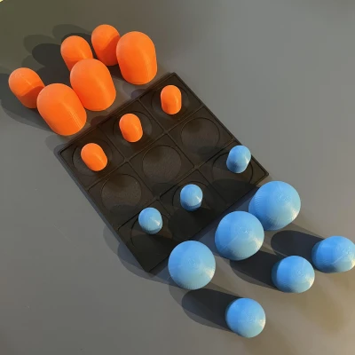 Cờ Ca-rô Tic Tac Toe Cho In 3D